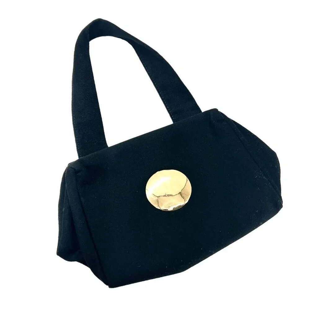 Vintage Gold Circle Hang Bag - Picture 2 of 9